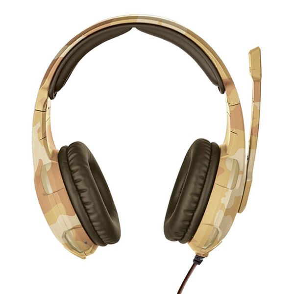 Headset gamer Trust GXT 310D Radius, PS4, Xbox One, Switch, PC, camuflado desert - 22208 - Image 3