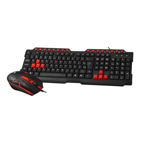 Kit Teclado e Mouse C3Tech GK-20BK ABNT2 1200DPI