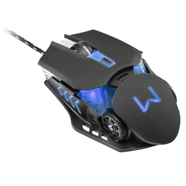 Mouse gamer Warrior Keon 3200DPI 6 botões ambidestro preto - MO267 - Image 2