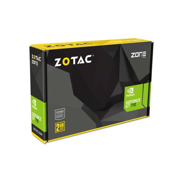 Placa de vídeo Zotac Nvidia GT710 1GB DDR3 64 bits HDMI/DVI/VGA