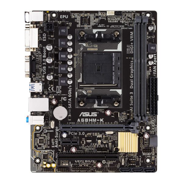 Placa mãe ASUS A68HM-K DDR3 socket FM2+ chipset AMD A68H - Image 2