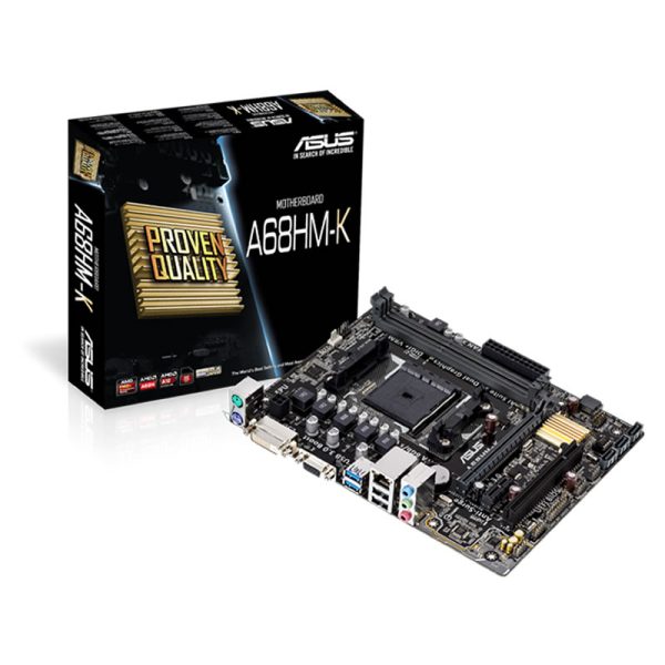 Placa mãe ASUS A68HM-K DDR3 socket FM2+ chipset AMD A68H