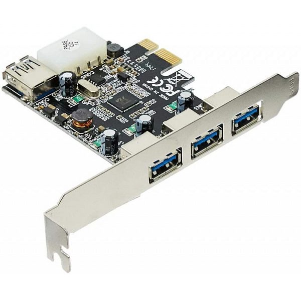 Placa PCI Multilaser Express USB 3.0 com 3 portas frontais + 1 porta traseira - GA130 - Image 2