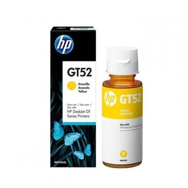 Refil de tinta GT52 amarelo 70ml M0H56AL HP