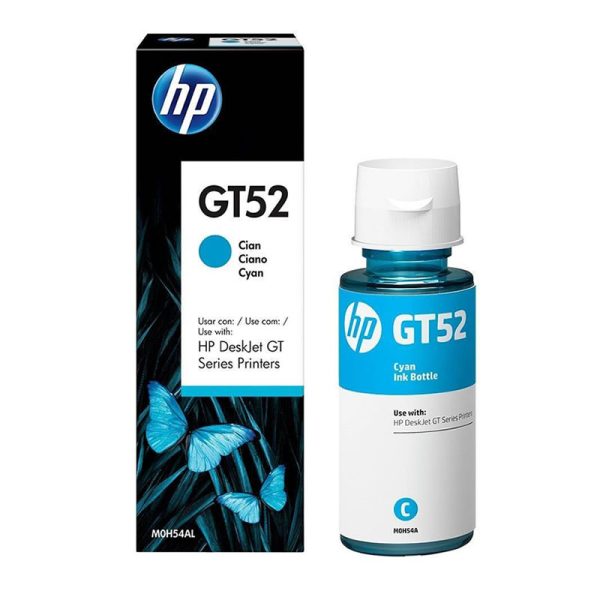 Refil de tinta GT52 ciano 70ml M0H54AL HP