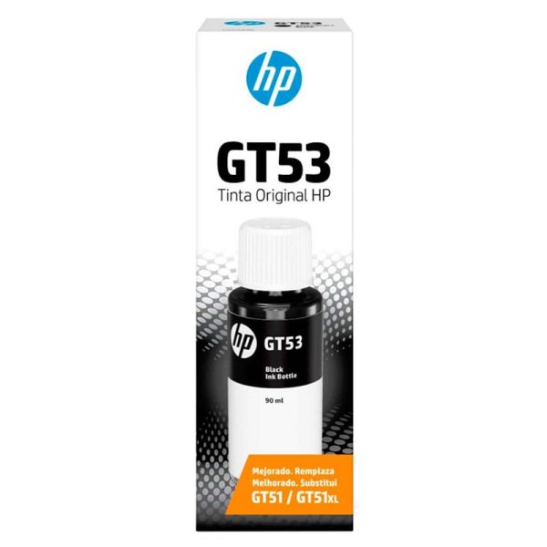 Refil de tinta GT53 preto 90ml 1VV22AL HP