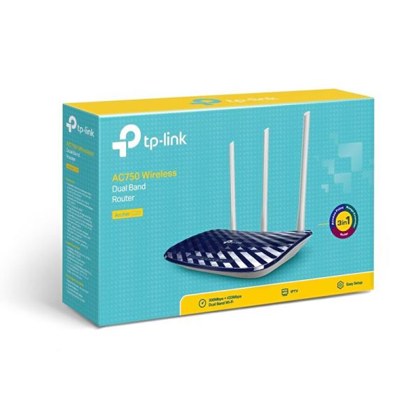 Roteador TP-Link Wireless AC750 - Dual band - 3 antenas - Image 4