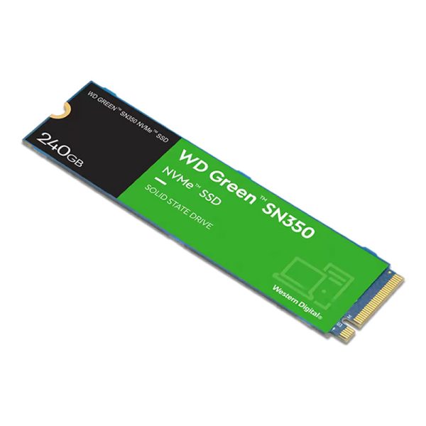 SSD WD Green PC SN350 240GB, PCIe, NVMe, Leitura: 2400MB/s, Escrita: 900MB/s - WDS240G2G0C - Image 3