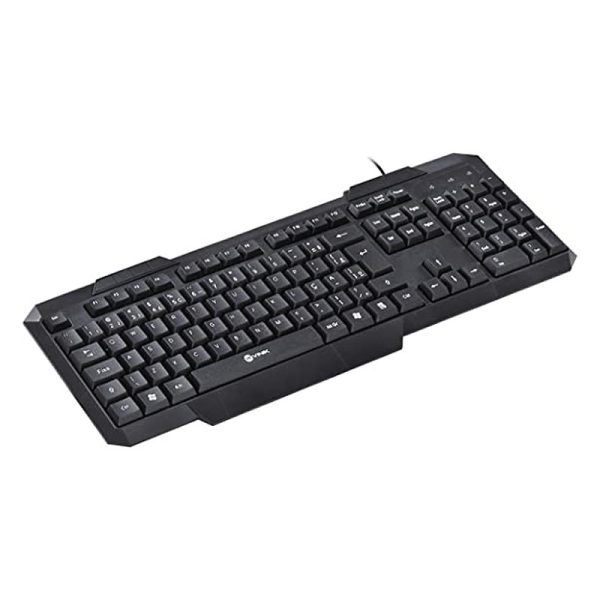 Teclado PS2 Corp ABNT2 Cabo 1.8 Metros 107 Teclas Preto - CT200 - Image 2