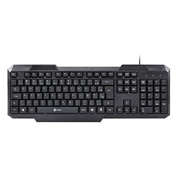 Teclado PS2 Corp ABNT2 Cabo 1.8 Metros 107 Teclas Preto - CT200