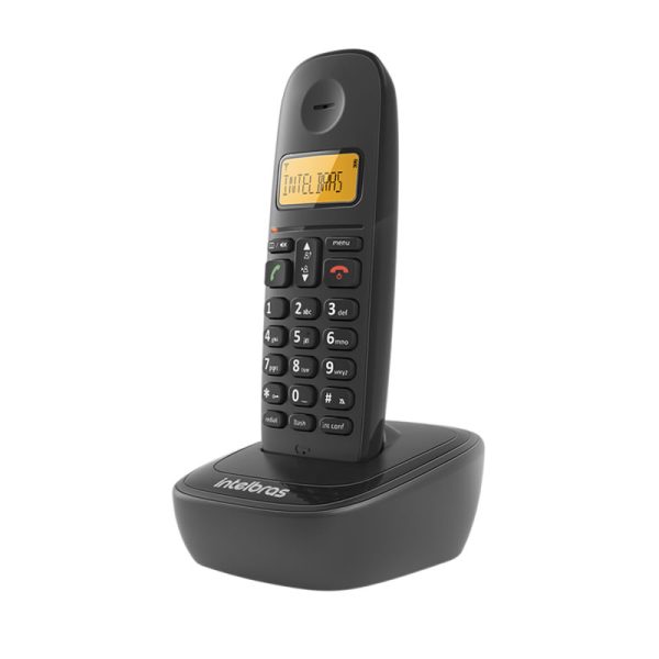 Telefone sem fio Intelbras TS 2510, Identificador de chamadas, Preto - Image 2