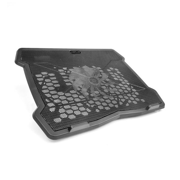 Base para notebook C3Plus NBC-01BK, 10” até 14”, cooler de 140 mm, Preto - Image 2