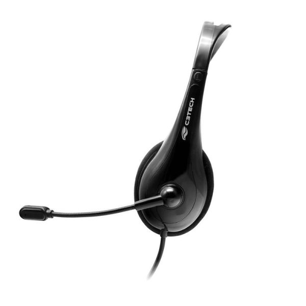 Headset C3Tech, USB, com controlador de volume, preto - PH-310BK - Image 2