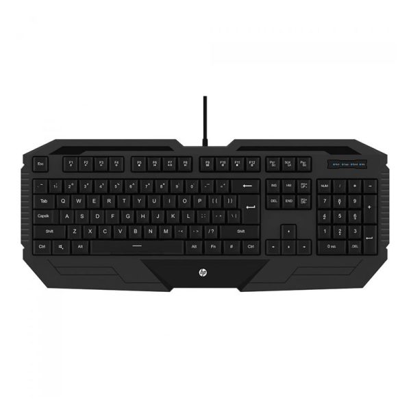 Kit Teclado e Mouse USB Gaming MEMB GK1000 Preto HP - Image 3