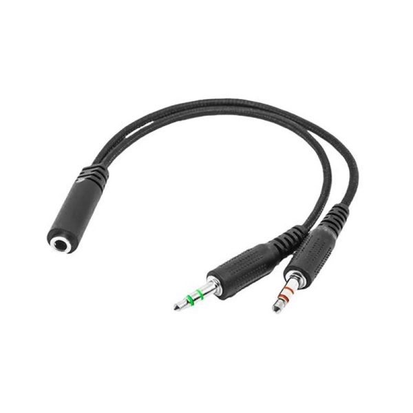 Adaptador P3-P2 preto - WI410