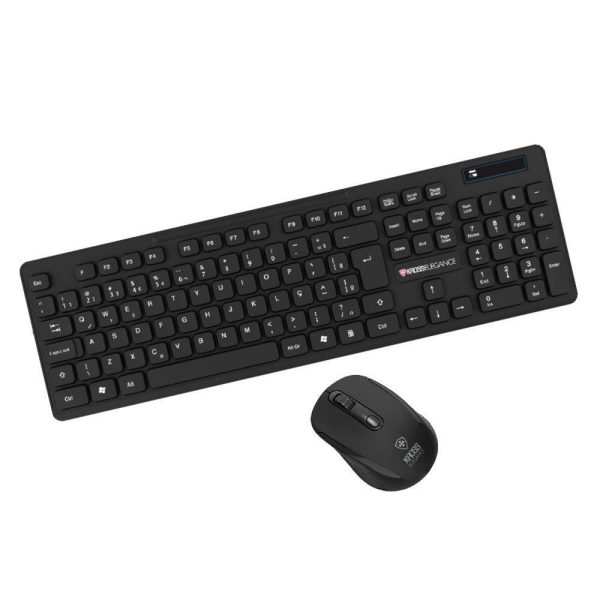 Combo Teclado e Mouse sem fio Kross Elegance - KE-KM558V1