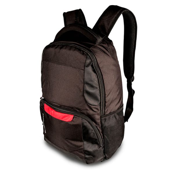 Mochila Kross Elegance Versátil Para Notebook 15.6 - KE-BPL20 Preto/Vermelho - Image 2