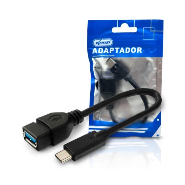 Adaptador Type-c Macho Para Usb 3.0 Femea (otg)