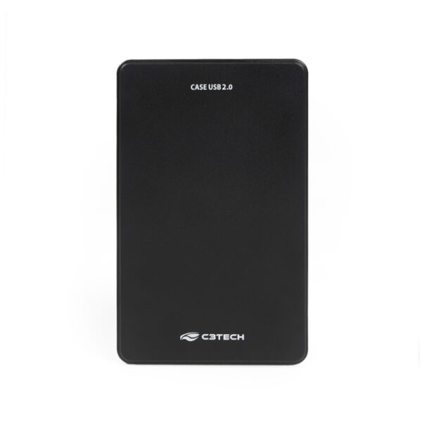 Case para HD Externo 2,5" USB 2.0 CH-210BK C3Tech