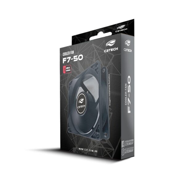 Cooler Fan F7-50bk 8cm C3t