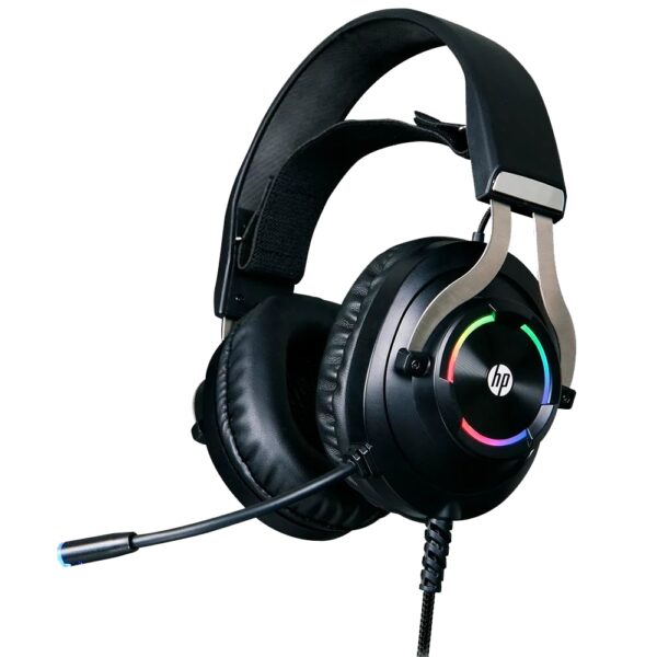 Headset Gamer Hp 7.1 Usb H360gs Preto Virtual Som Surround