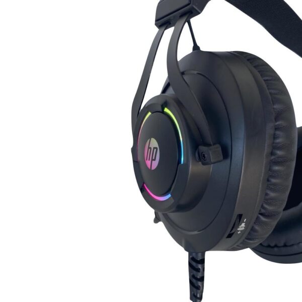 Headset Gamer Hp Stereo 1 P2+usb H360 Preto - Image 2