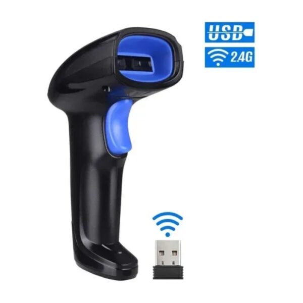 Leitor de Código de Barra sem Fio Barcode Scanner 1100WL