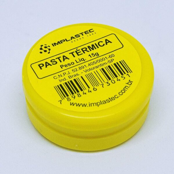 Pasta Térmica Pote de 15G Implastec