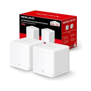 Roteador Mesh Wi-fi 5 Gigabit Dual-band Ac1300 Mercusys Halo H30g Pack2