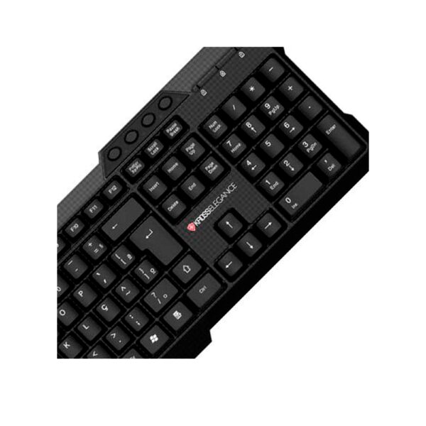 Teclado Com Fio Kross Multimídia Elegance, USB, ABNT2 - KE-K106V3