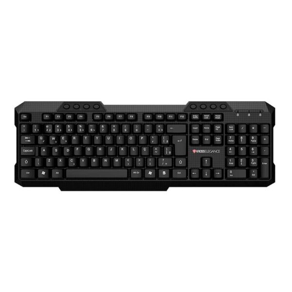 Teclado Com Fio Kross Multimídia Elegance, USB, ABNT2 - KE-K106V3