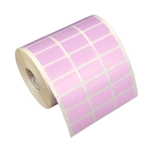 Etiqueta Adesiva 30x15mm Lilas 3 Col Térmica S Ribbon Rolo Com 30m