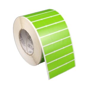 Etiqueta Adesiva 32x21mm Verde 3 Col Térmica S Ribbon Rolo Com 30m