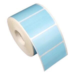 Etiqueta Adesiva 50x30mm Azul 1 Col Térmica S Ribbon Rolo Com 30m