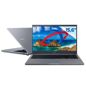 Notebook Samsung Book Intel® Core I3-1115g4, 15.6” Fhd Led, 4gb, 256gb Ssd, Np550xda-kv3br Cinza Ch