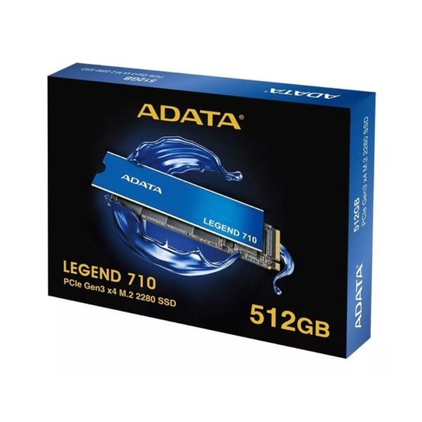 Ssd Adata Legend 512gb 710 M.2 2280 Nvme Pcie Gen 3 X4